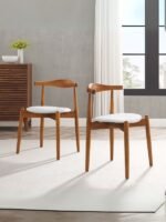 Aarhus İskandinav Bohem Ahşap Sandalye - Görsel 7