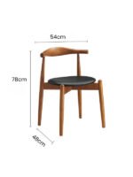 Aarhus İskandinav Bohem Ahşap Sandalye - Görsel 34