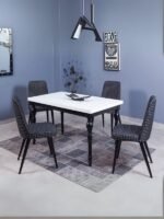 Antik Açılır Yemek Masası 90x140 - Görsel 6