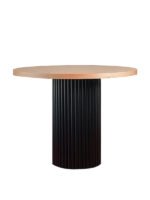 Arya Yuvarlak Ahşap Bohem Masa 120x120 - Görsel 15