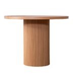 Arya Yuvarlak Ahşap Bohem Masa 90x90 - Görsel 24