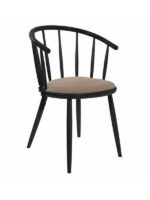 Bamboo Ahşap Mutfak Sandalyesi