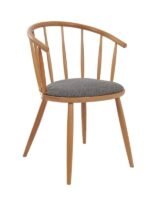 Bamboo Ahşap Mutfak Sandalyesi - Görsel 11