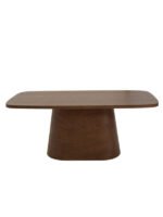 Barocco İtalyan Still Oval Ahşap Yemek Masası 100x200 - Görsel 14