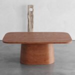 Barocco İtalyan Still Oval Ahşap Yemek Masası 100x200 - Görsel 16