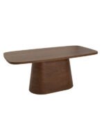 Barocco İtalyan Still Oval Ahşap Yemek Masası 100x200 - Görsel 20