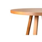 Berlin Natural Ahşap Masa Sandalye Takımı 100x100 - Görsel 6