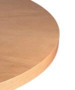 Berlin Natural Ahşap Masa Sandalye Takımı 100x100 - Görsel 7