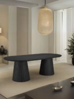 Bohenza Sabit Ahşap Yemek Masası 90x180 - Görsel 8