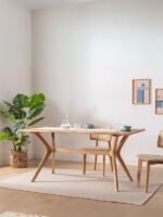 Bosco Pergel Ahşap Mutfak Masası 90x180 - Görsel 2