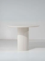 Breeze Yuvarlak Ahşap Bohem Masa 110x110 - Görsel 26