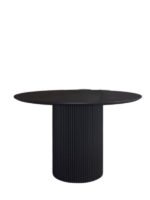 Breeze Yuvarlak Ahşap Bohem Masa 110x110 - Görsel 13