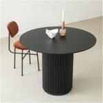 Breeze Yuvarlak Ahşap Bohem Masa 110x110 - Görsel 17