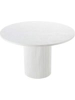 Breeze Yuvarlak Ahşap Bohem Masa 120x120 - Görsel 22