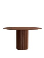 Breeze Yuvarlak Ahşap Bohem Masa 120x120 - Görsel 13