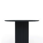 Breeze Yuvarlak Ahşap Bohem Masa 90x90