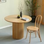 Breeze Yuvarlak Ahşap Bohem Masa 90x90 - Görsel 13