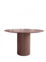 Breeze Yuvarlak Ahşap Bohem Masa 90x90 - Görsel 15