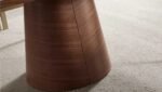 Castella İtalyan Still Oval Ahşap Yemek Masası 100x180 - Görsel 10