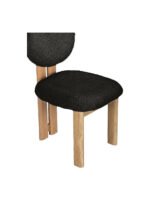 Coco İskandinav Teddy Natural Ahşap Bohem Sandalye - Görsel 7