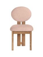 Coco İskandinav Teddy Natural Ahşap Bohem Sandalye - Görsel 18