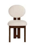 Coco İskandinav Teddy Natural Ahşap Bohem Sandalye - Görsel 28