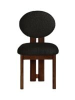 Coco İskandinav Teddy Natural Ahşap Bohem Sandalye - Görsel 38