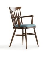 Cotswold Ahşap Kolçaklı Amerikan Retro Sandalye