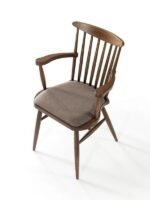 Cotswold Ahşap Kolçaklı Amerikan Retro Sandalye - Görsel 6