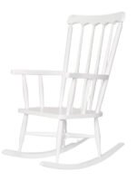 Dakota Rocker Amerikan Retro Ahşap Sallanır Sandalye - Görsel 4