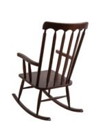 Dakota Rocker Amerikan Retro Ahşap Sallanır Sandalye - Görsel 9