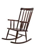 Dakota Rocker Amerikan Retro Ahşap Sallanır Sandalye - Görsel 10