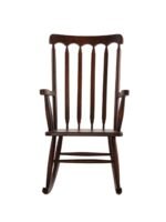 Dakota Rocker Amerikan Retro Ahşap Sallanır Sandalye - Görsel 11