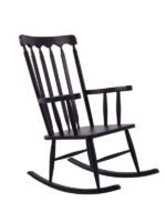 Dakota Rocker Amerikan Retro Ahşap Sallanır Sandalye - Görsel 15