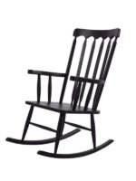 Dakota Rocker Amerikan Retro Ahşap Sallanır Sandalye - Görsel 18