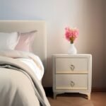 Doppia Linea Gold Komodin, İki Çekmeceli