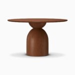 Elera İskandinav Doğal Ahşap Mutfak Masası 120x120 - Görsel 10