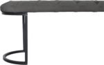 Elisse Siyah Metal Ayaklı Bench Puf - Görsel 39