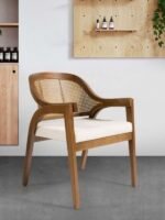 Eliza Hazeranlı Ahşap Bohem Sandalye