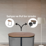 Evo Fonksiyonel Sehpalı Puf