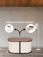 Evo Fonksiyonel Sehpalı Puf - Görsel 17