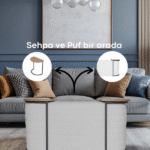 Frida Foksiyonel Sehpalı Puf