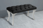 Gazzini Classic Chester Model Kapitoneli Puf, Beyaz - Görsel 8