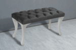 Gazzini Classic Chester Model Kapitoneli Puf, Beyaz - Görsel 23