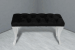 Gazzini Classic Chester Model Kapitoneli Puf, Beyaz - Görsel 51