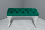 Gazzini Classic Chester Model Kapitoneli Puf, Beyaz - Görsel 56