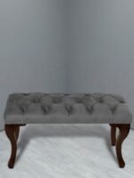 Gazzini Classic Chester Model Kapitoneli Puf, Ceviz