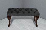 Gazzini Classic Chester Model Kapitoneli Puf, Ceviz - Görsel 5