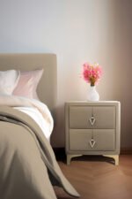 Harmony Gold Komodin, İki Çekmeceli - Görsel 9