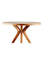 Haven Pergel Natural Ahşap Yemek Masası 90x90 - Görsel 3